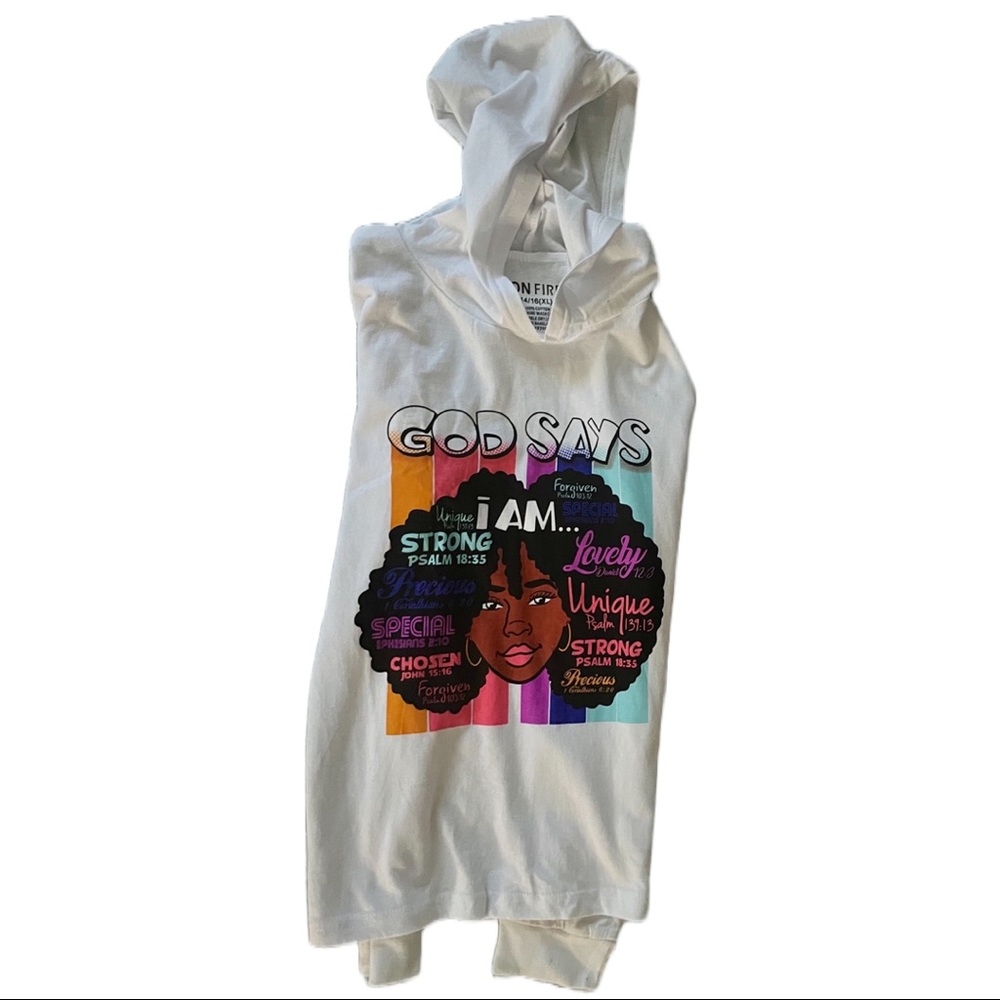 Girls On Fire brand hoodie